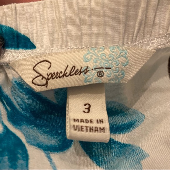 Y2K Speechless tropical flower print halter sundress - Picture 3 of 5